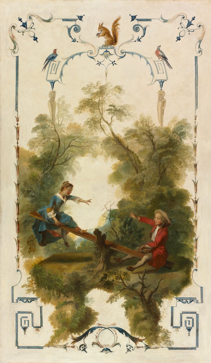 The See-Saw ، ج. 1723-1727. بواسطة نيكولاس لانكريت