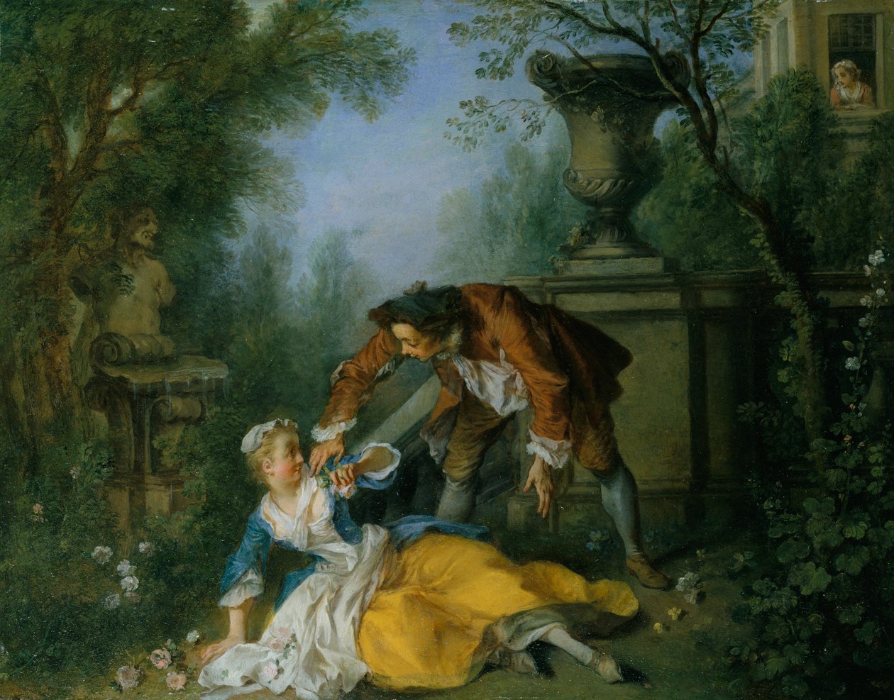 العبد مبرر ، كاليفورنيا. 1740. بواسطة نيكولاس لانكريت