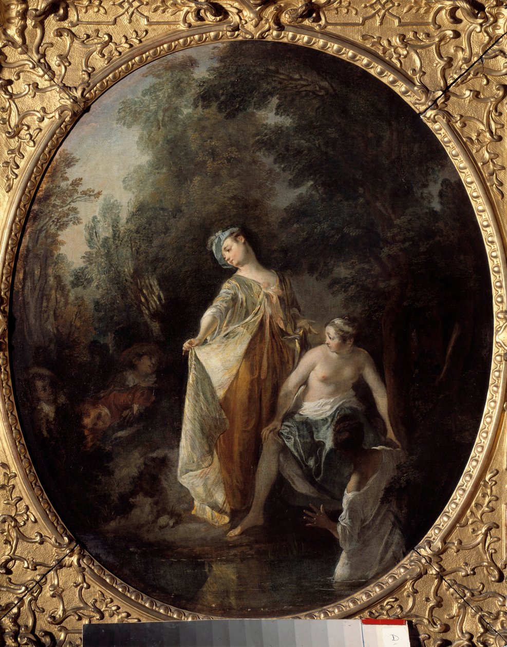 السباحون. رسم نيكولا لانكرت (1690-1743) بواسطة نيكولاس لانكريت