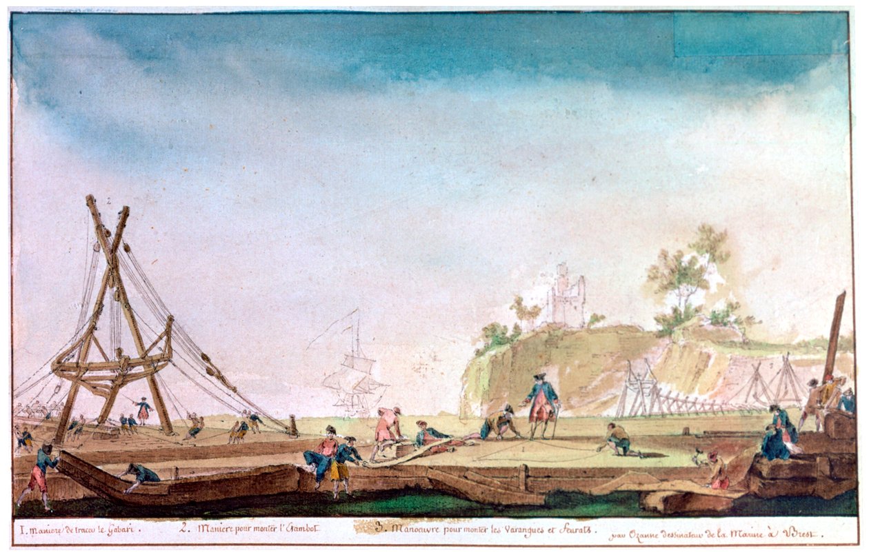 مارينا بريست ، c1750-1810 بواسطة نيكولاس ماري أوزان