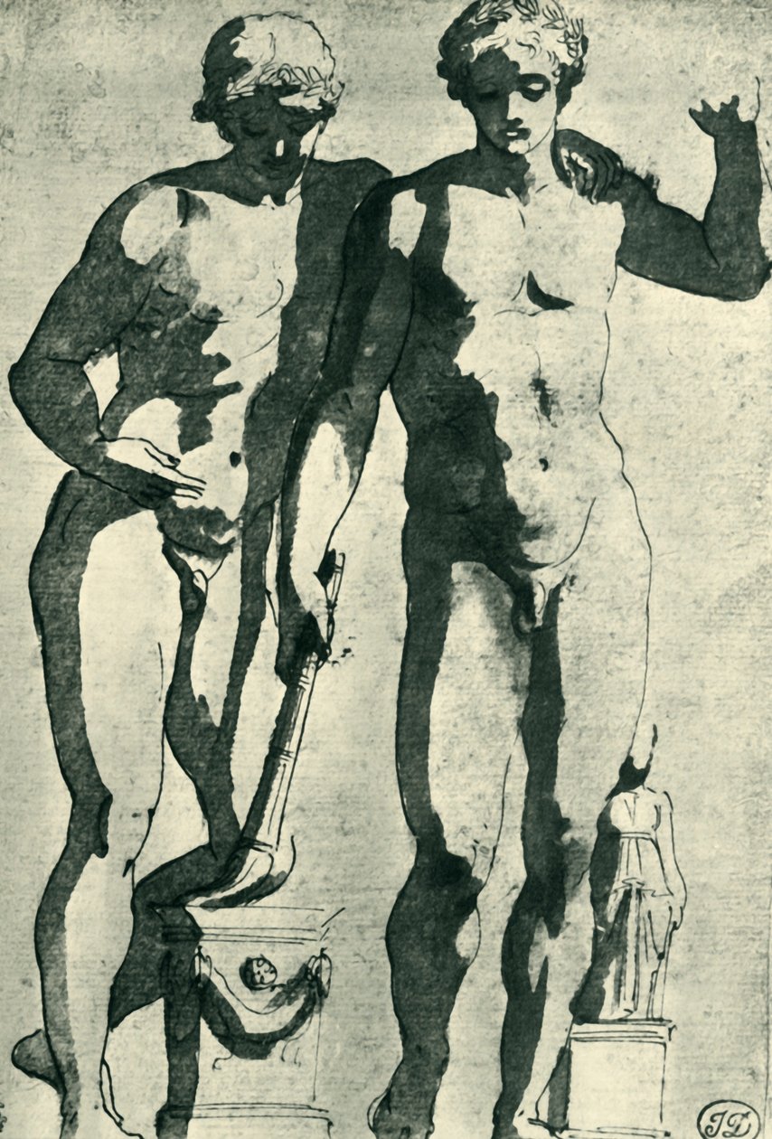 كاستور وبولوكس ، c1628 ، 1943. بواسطة نيكولاس بوسين