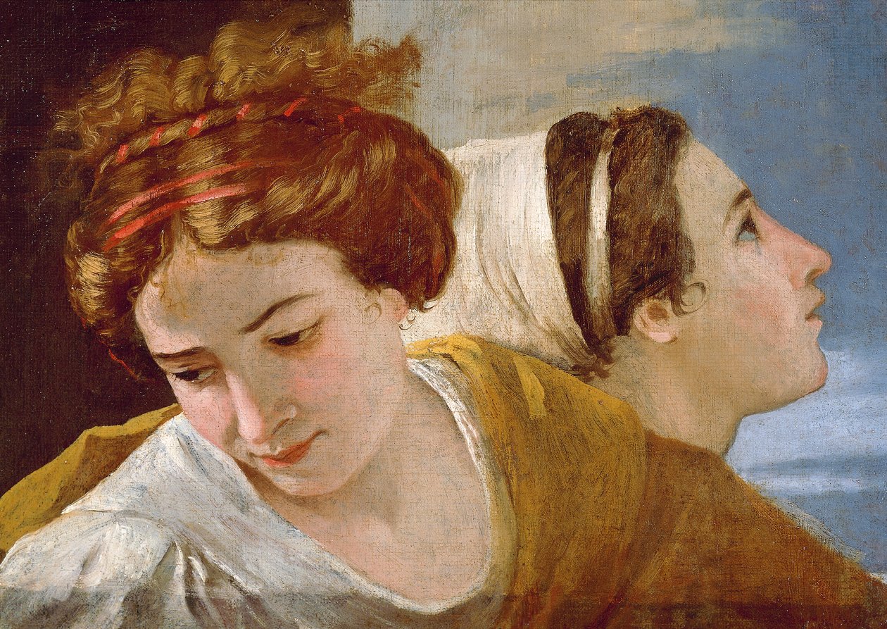 تفاصيل عبادة العجل الذهبي قبل عام 1634 (زيت على قماش) بواسطة نيكولاس بوسين