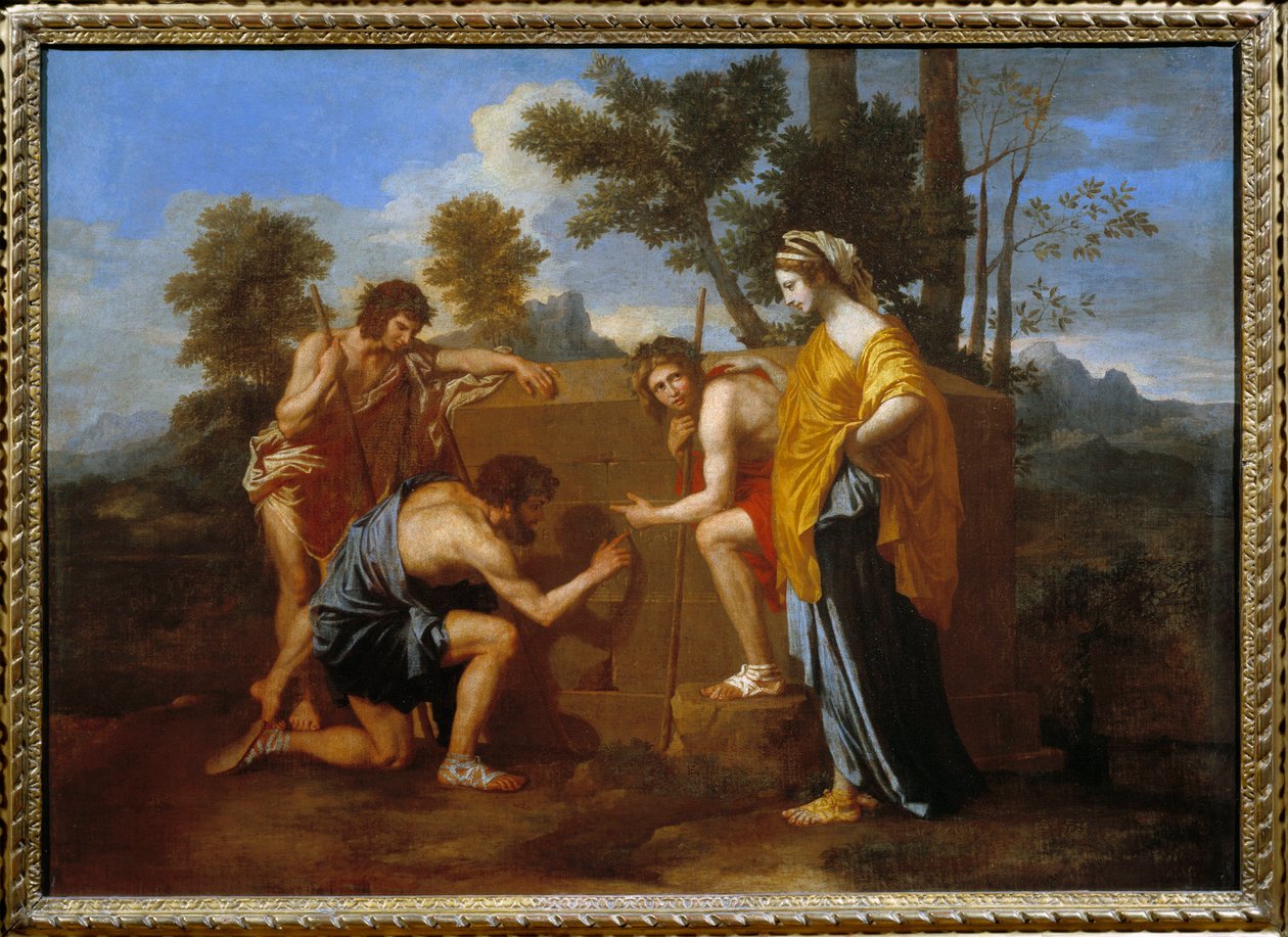 Et في Arcadia ego أو The Shepherds of Arcadia بواسطة نيكولاس بوسين