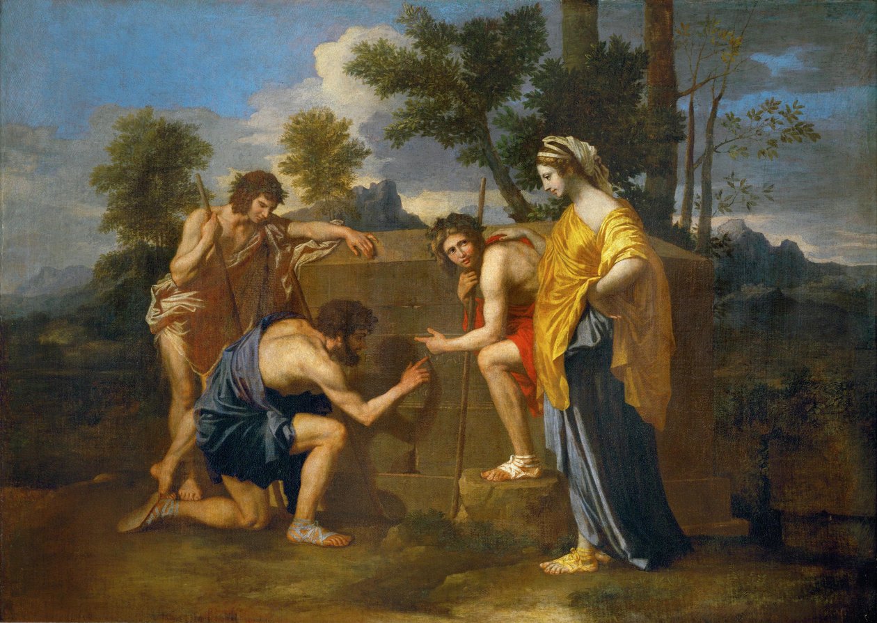 الرعاة في أركاديا (Et in Arcadia ego) بواسطة نيكولاس بوسين