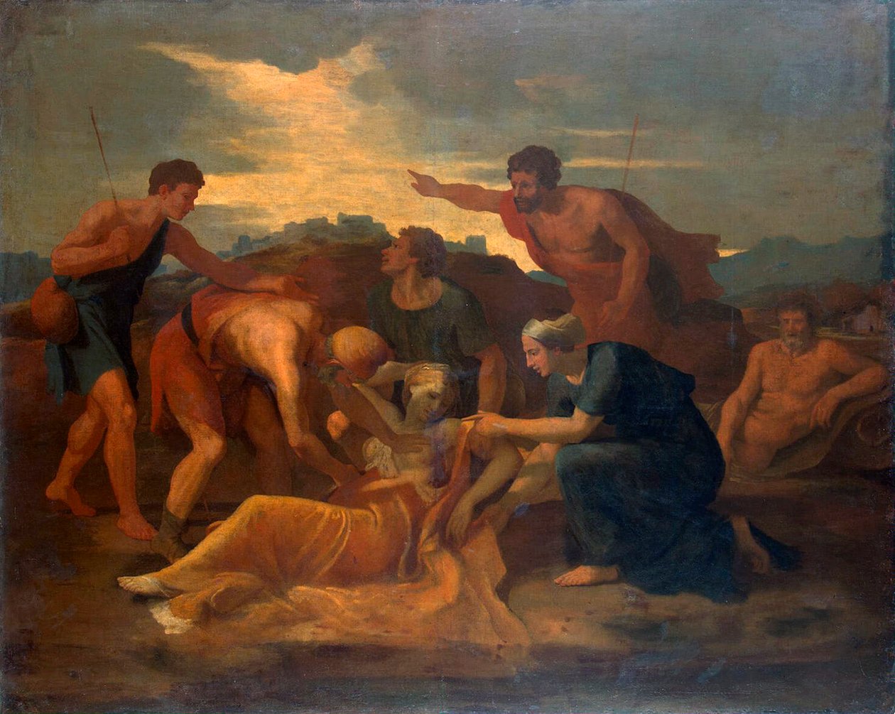 الملكة زنوبيا ، 1640. بواسطة نيكولاس بوسين
