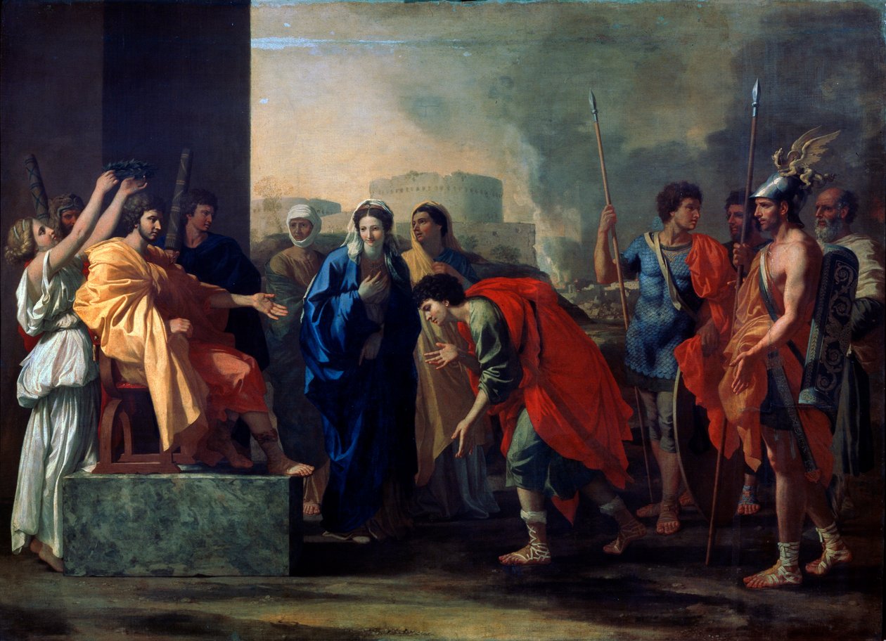 شهامة Scipio Africanus ، 1640. بواسطة نيكولاس بوسين