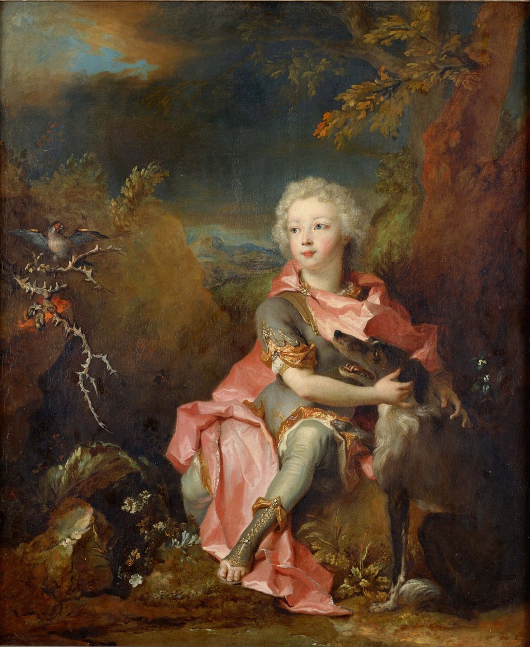"" صورة لامرأة شابة من النبلاء "لوحة رسمها نيكولاس دي لارجيليير (1656-1746) حوالي 1714 المتحف الوطني للفن الغربي ، طوكيو ، اليابان بواسطة نيكولاس دي لارجيليير