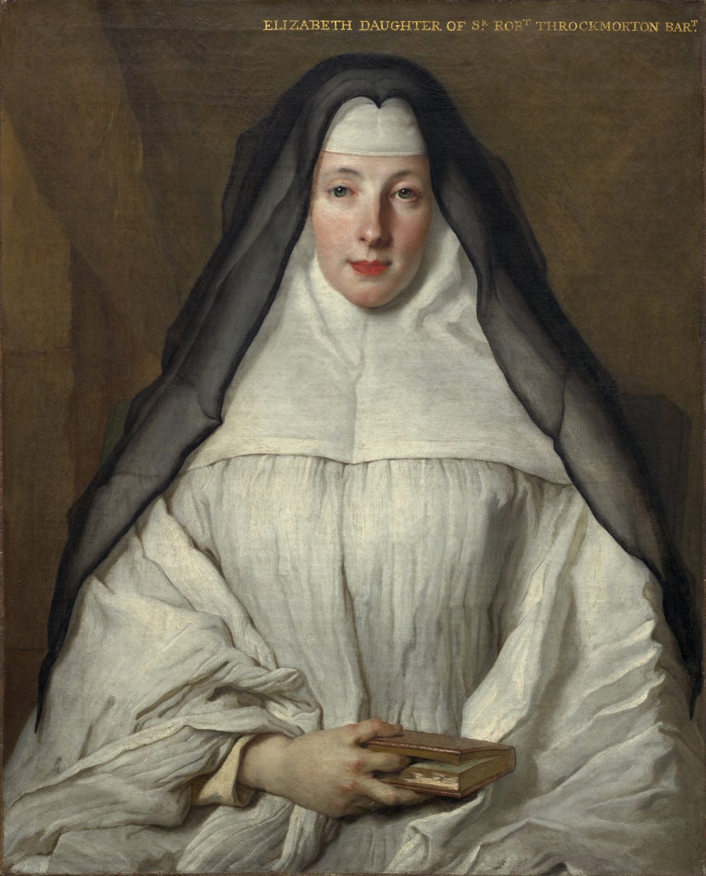 إليزابيث ثروكمورتون ، الكنسي من وسام السيدات أوغسطين أنجليز ، 1729. بواسطة نيكولاس دي لارجيليير