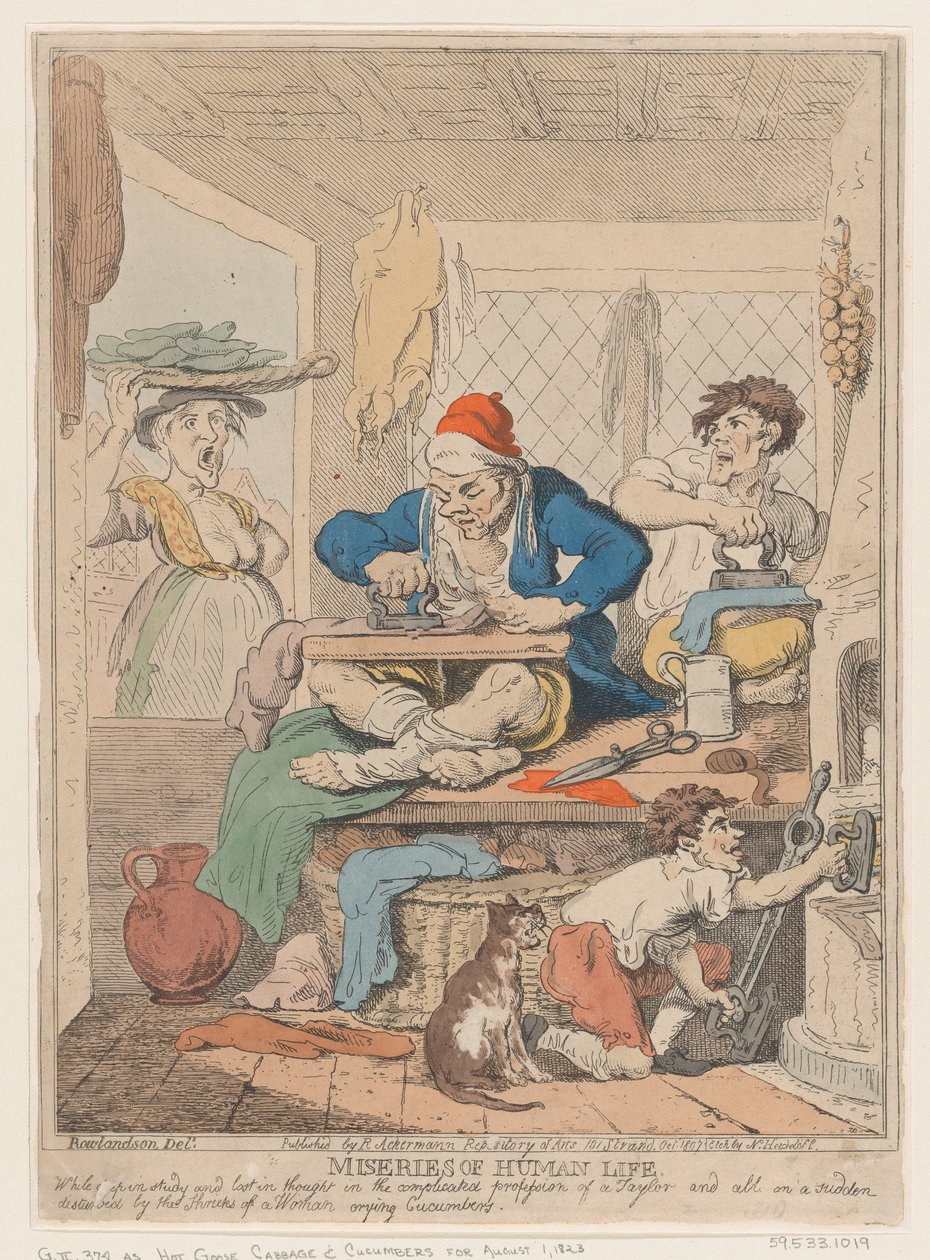 مآسي الحياة البشرية: بينما في أعماق الدراسة وفقدان الفكر في المعقد ... ، أكتوبر 1807. بواسطة نيكولاس هايدلوف