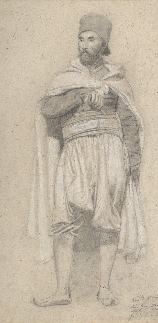 محارب تركي 1843. بواسطة نيلز سيمونسن