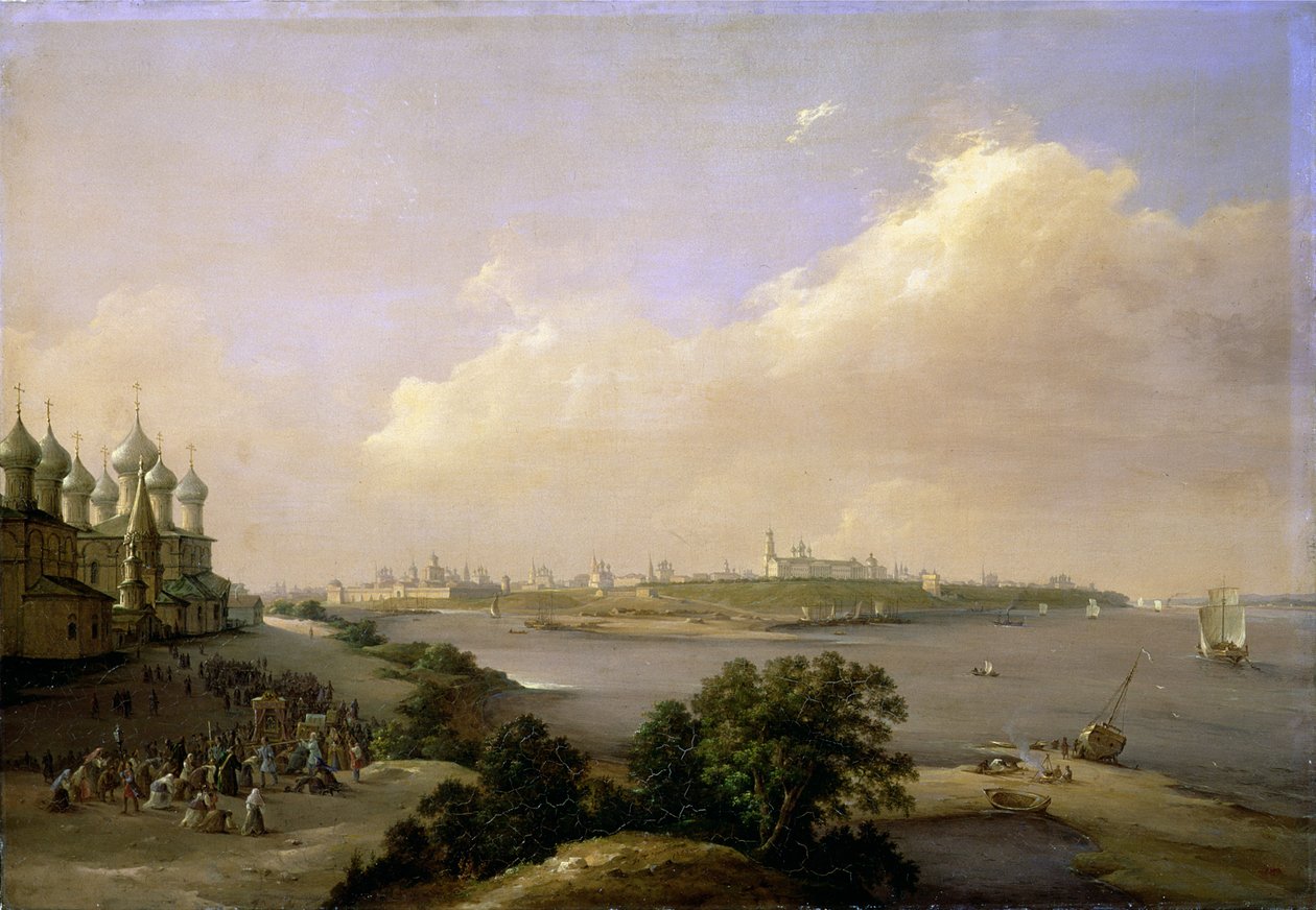 منظر ياروسلافل ، روسيا ، 1860 بواسطة Nikanor Grigor'evich Chernetsov