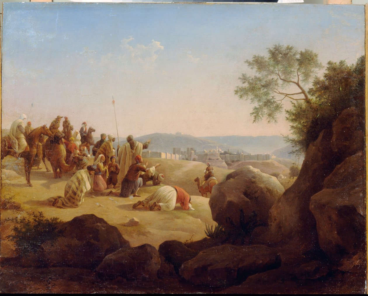 ليه بيليرين ديفانت القدس (إسرائيل). Painture de Nikanor Grigorievich Chernetsoff (في تشيرنيتسي في تشيرنيتسي في تشيرنيتسي في تشيرنيتسي بواسطة نيكانور جريجوريفيتش تشيرنيتسوف