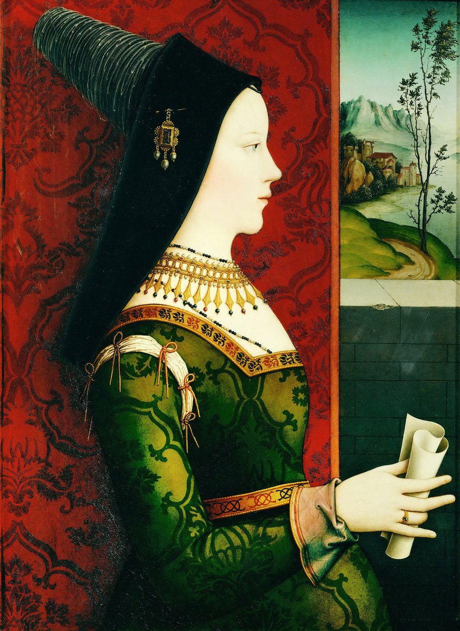 صورة لدوقة ماري بورغوندي 1457-1482 ، ج. 1500 بواسطة نيكلاس ريسر