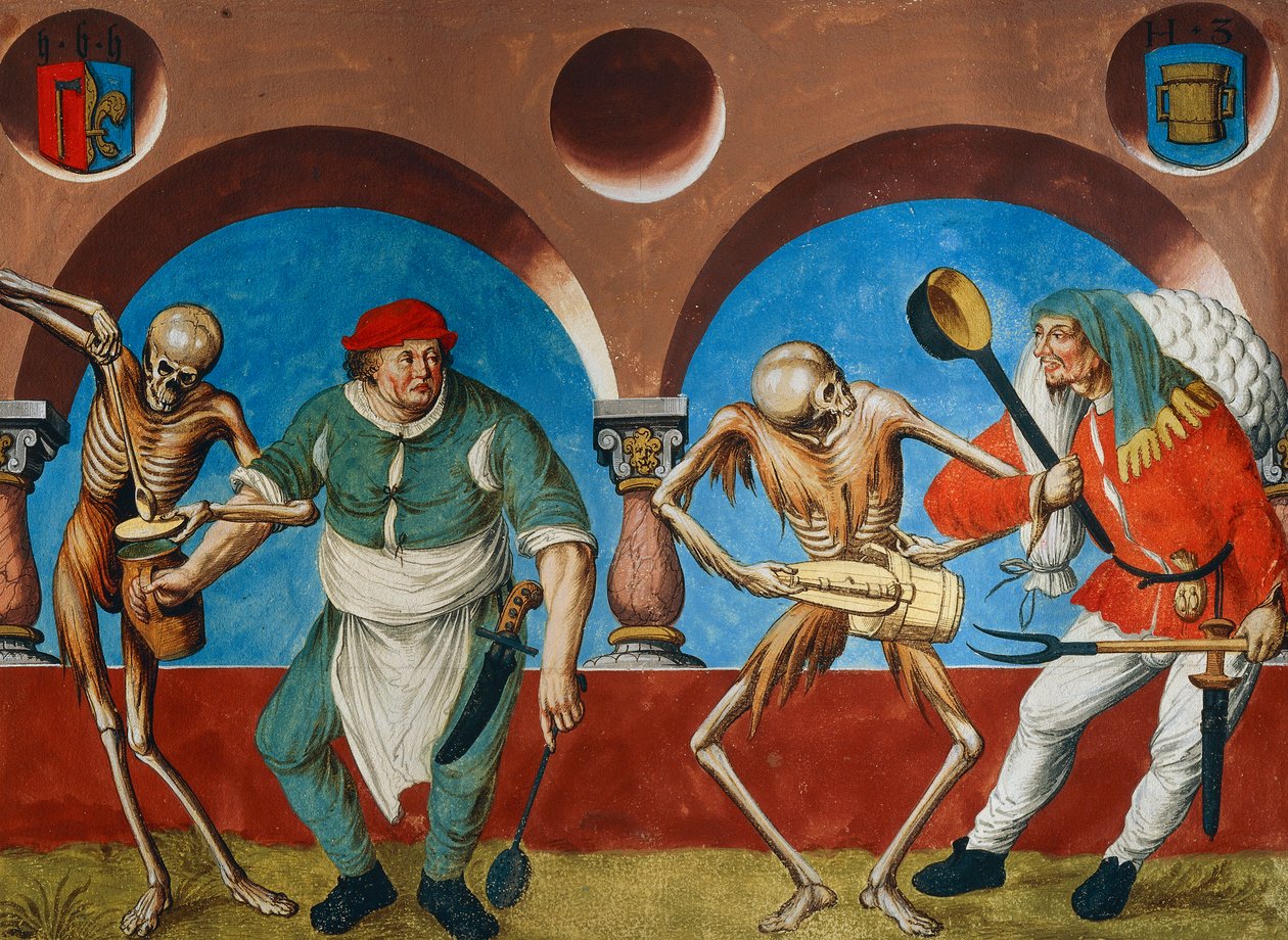 Death, Cook and peasant بواسطة نيكلاوس مانويل