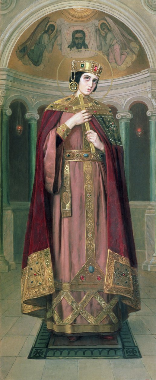 Tsarina Alexandra (1872-1918) بواسطة نيكولاي ك. بوداريفسكي