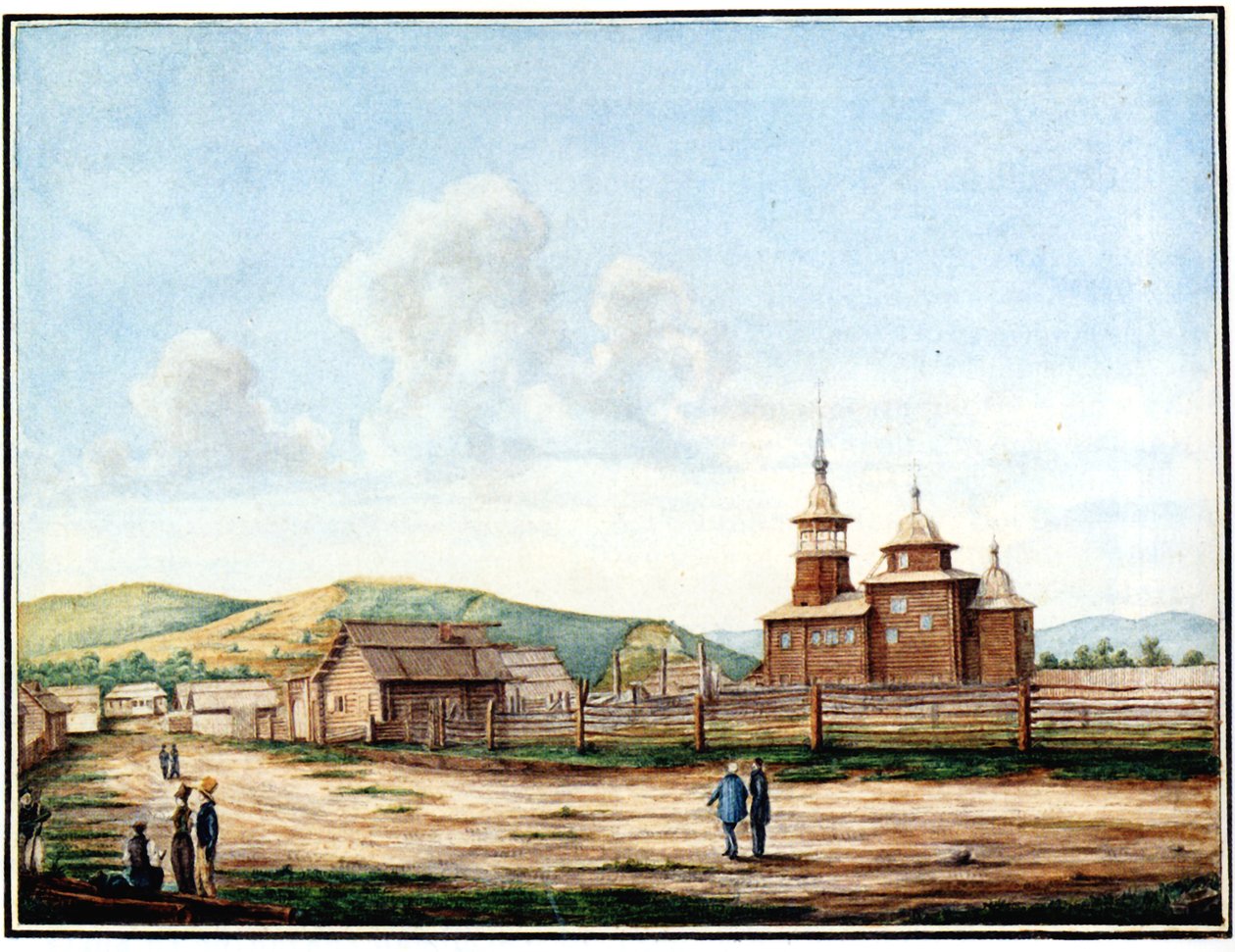 الكنيسة في تشيتا ، 1829-1839 بواسطة نيكولاي ألكسندروفيتش بستوزهيف