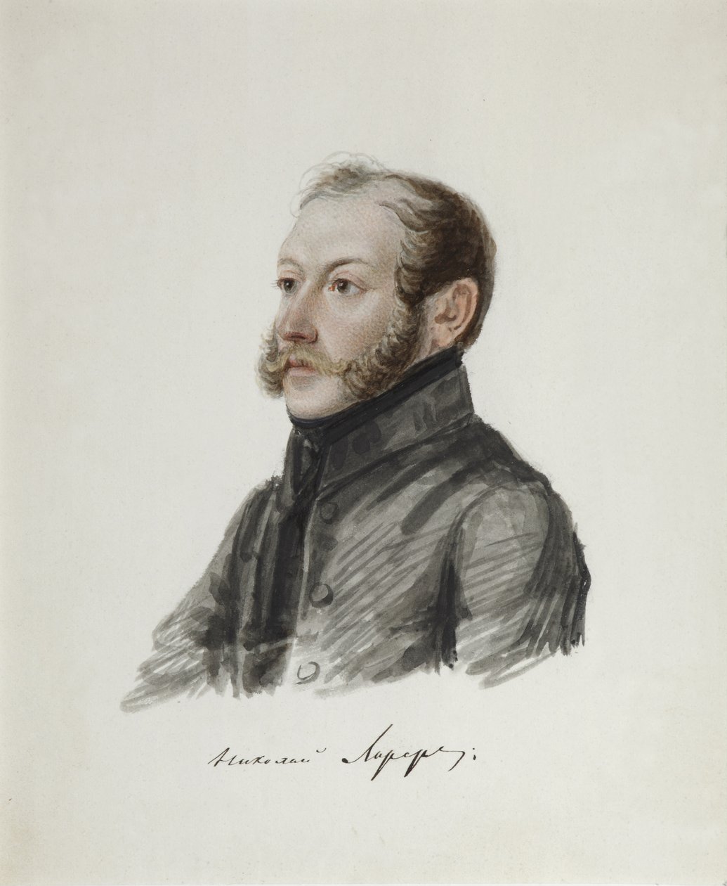 صورة ل Decembrist Nikolai Lorer 1794-1873 ، 1832-1833 بواسطة نيكولاي ألكسندروفيتش بستوزهيف