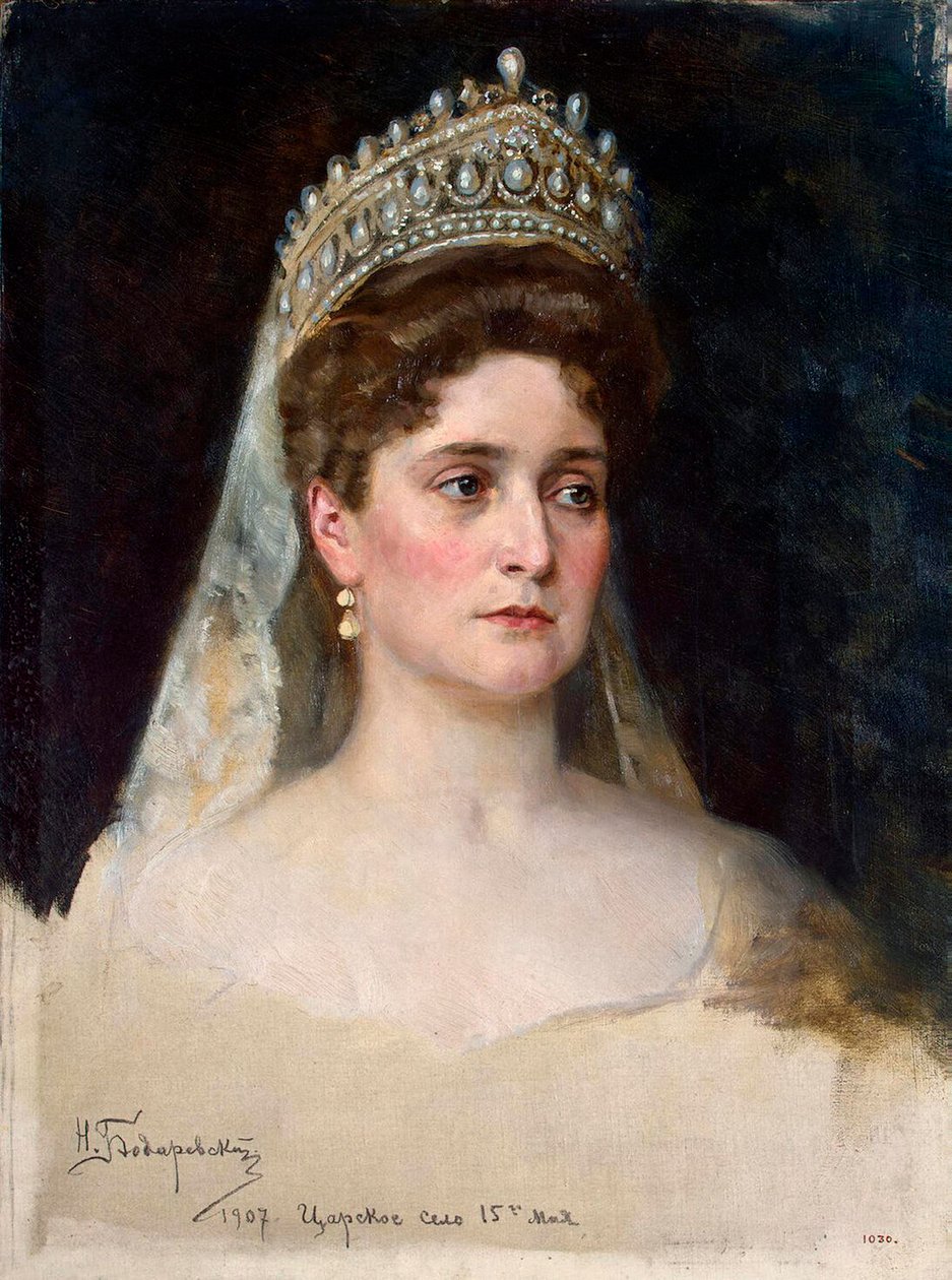 تسارينا الكسندرا فيودوروفنا ، 1907. بواسطة نيكولاي بوداريفسكي