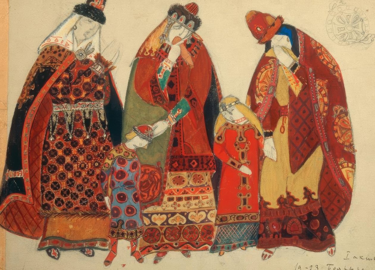 بورودين ، الأمير إيغور - التماثيل Roerich بواسطة نيكولاي كونستانتينوفيتش ريريش