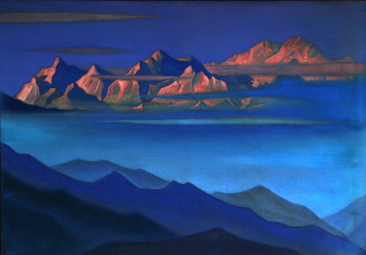 Kangchenjunga ، 1944 بواسطة نيكولاي كونستانتينوفيتش ريريش