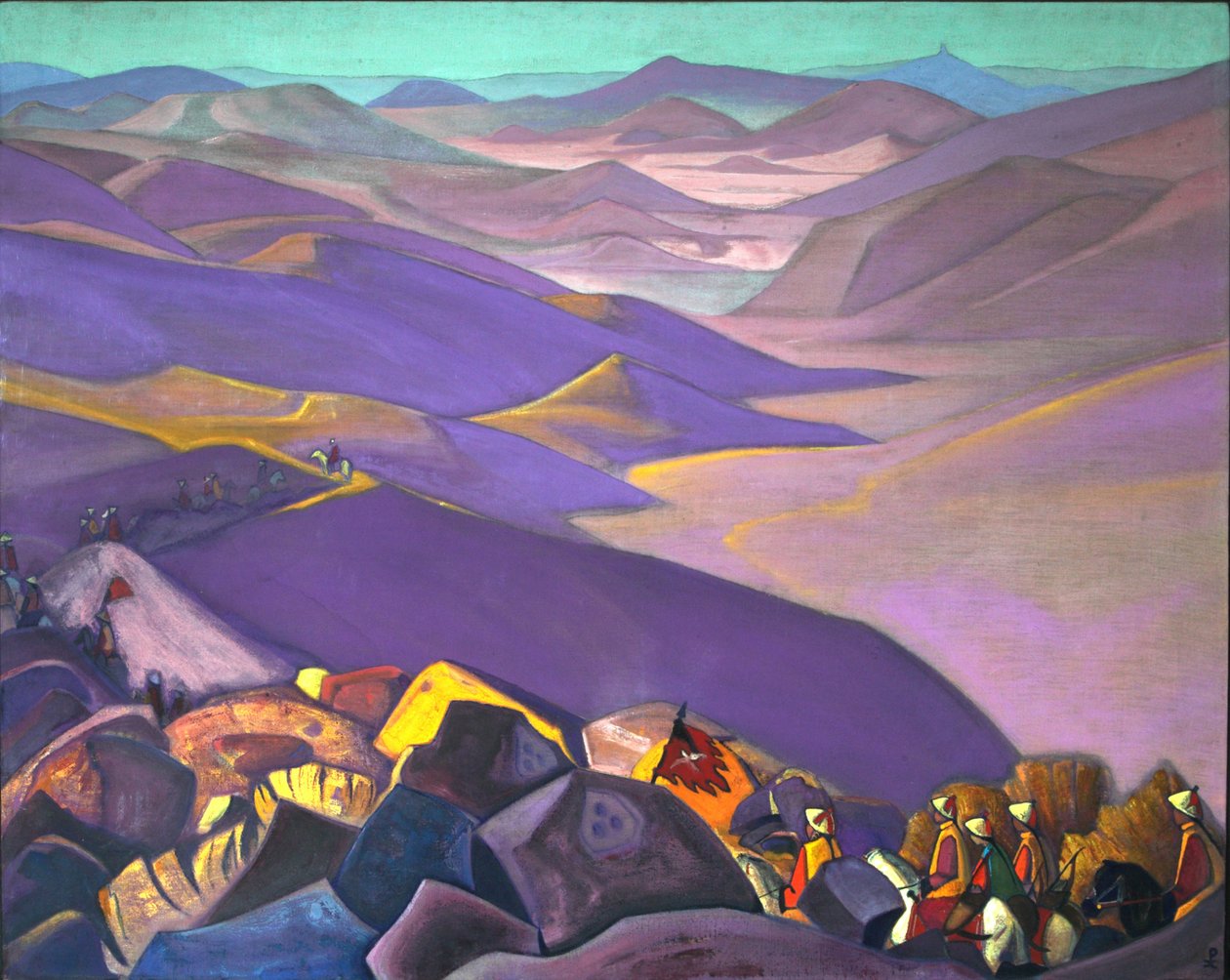 منغوليا. حملة جنكيز خانز ، 1937-1938 بواسطة نيكولاي كونستانتينوفيتش ريريش