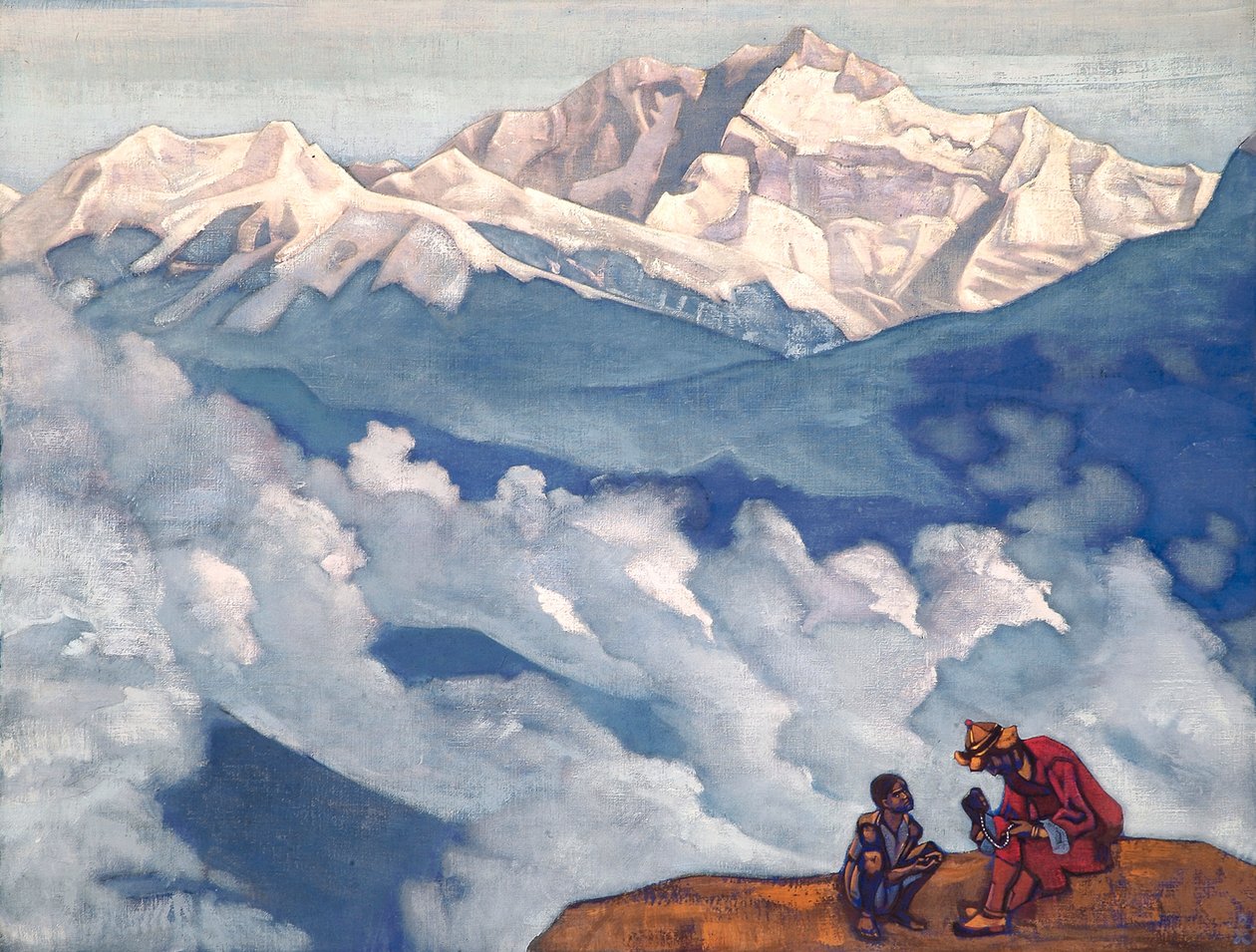 لؤلؤة البحث ، 1924. بواسطة نيكولاي كونستانتينوفيتش ريريش