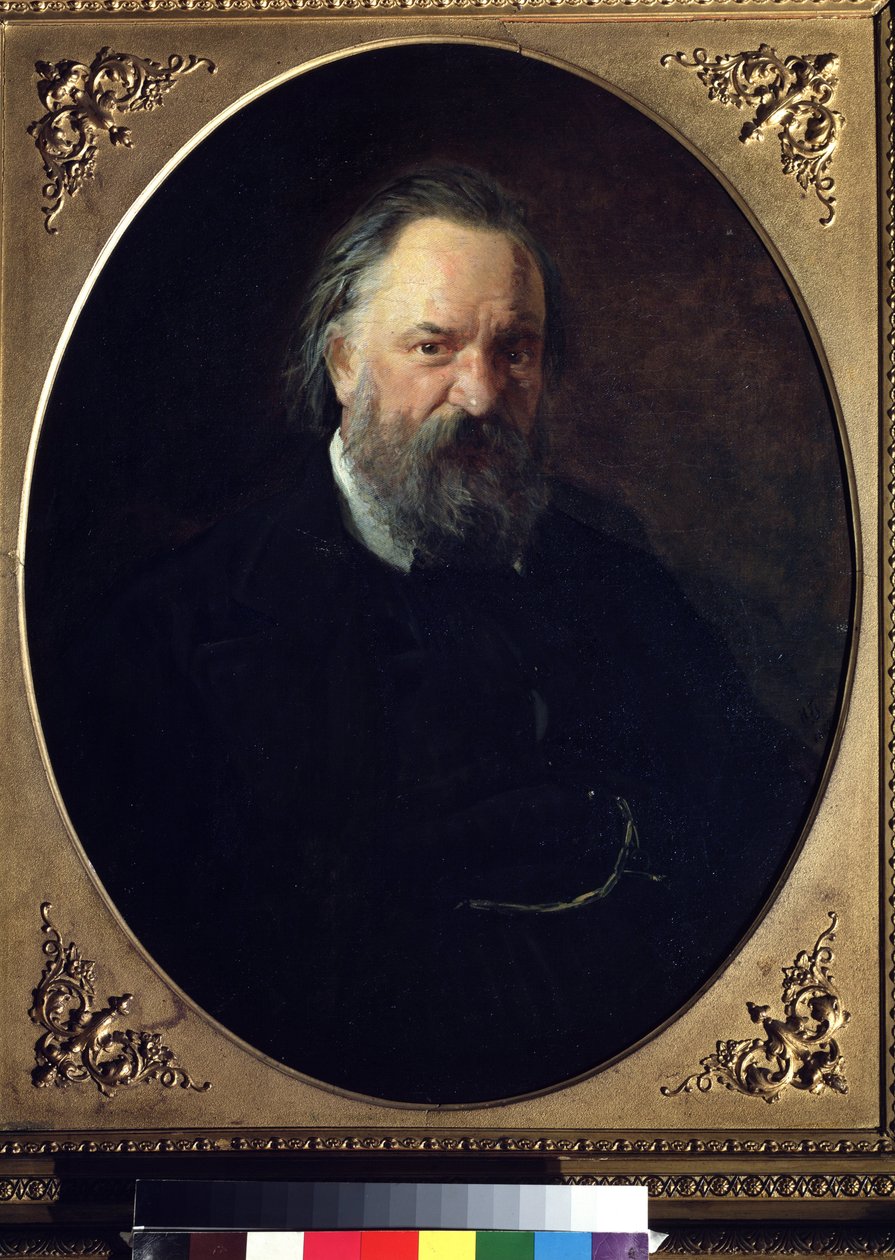 "" صورة للكاتب ألكسندر هيرزن (ألكسندر هرتزن) (1812-1870) "" لوحة لنيكولاي نيكولايفيتش جي (جاي) (1831-1894) 1867 غاليري تريتياكوف الحكومي ، موسكو بواسطة Nikolai Nikolajevitch Gay