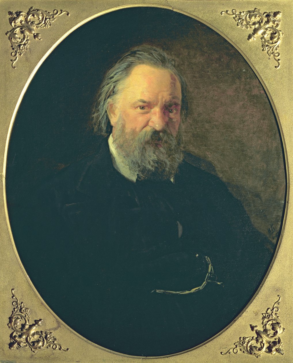 صورة قلوب ألكسندر إيفانوفيتش (1812-1870) ، 1867 بواسطة Nikolai Nikolajevitch Gay