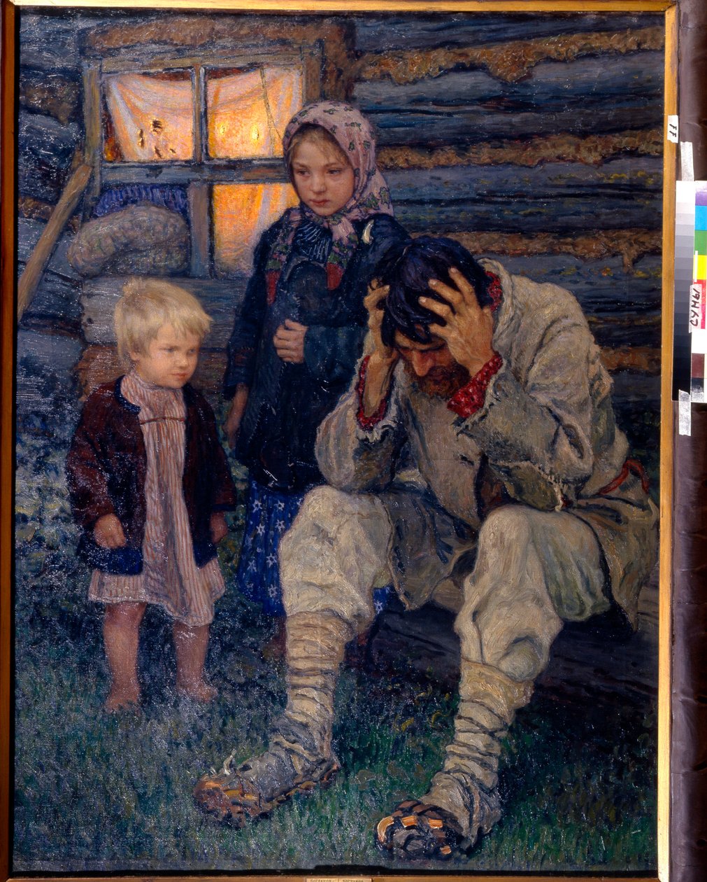 Deuil - Bogdanov-Belsky، Nikolai Petrovich (1868-1945) زيت حداد على قماش 1909 متحف الفن الإقليمي ، سومي 141x106 بواسطة نيكولاي بتروفيتش بوغدانوف بيلسكي