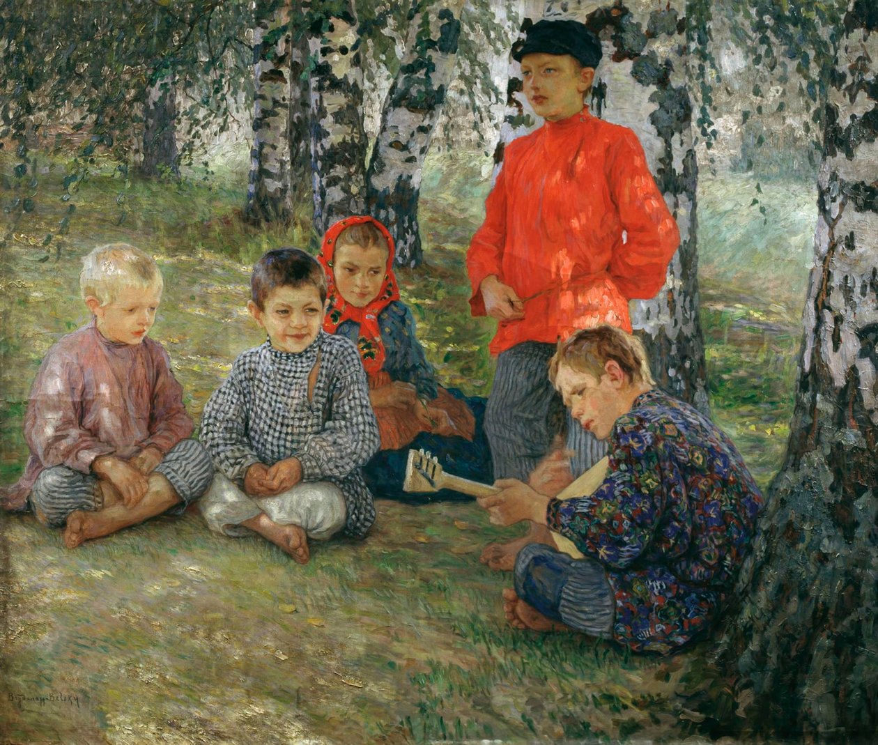 Virtuoso '، 1891. بواسطة نيكولاي بتروفيتش بوغدانوف بيلسكي