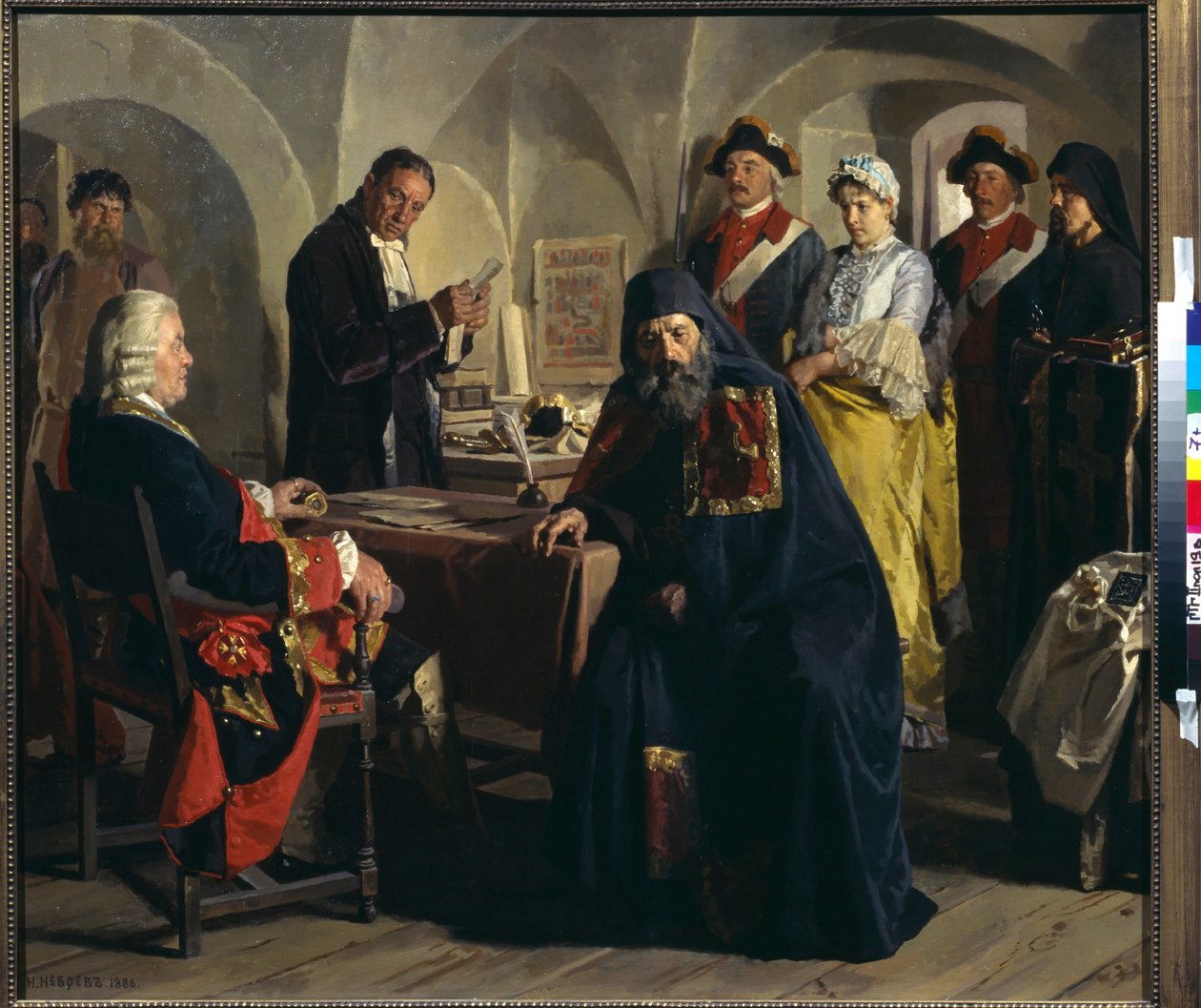 الأميرة براسكوفيا يوسوبوفا (يوسوبوفا) (1795-1820) قبل أن تصبح راهبة. لوحة لنيكولاس (نيكولاي) نيفريف (1830-1904) ، زيت على قماش بواسطة نيكولاي فاسيليفيتش نيفريف