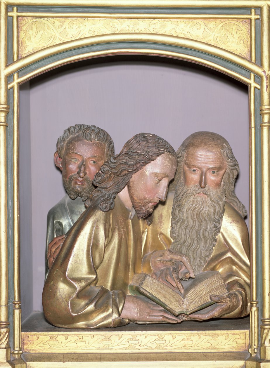 سانت جيمس الصغرى ، سانت فيليب وسانت برنابا ، من Isenheim Altarpiece ، c.1490 (خشب مطلي) بواسطة نيكولاس هاجينوير