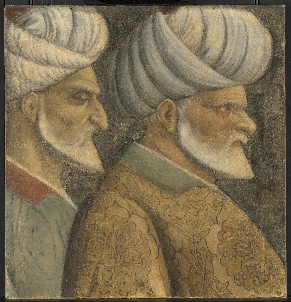 سنان اليهودي وهيردين بربروسا ، حوالي 1535 بواسطة مدرسة شمال إيطاليا