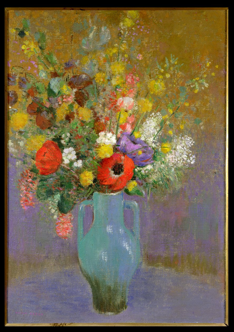 باقة من الزهور البرية ، c.1900 بواسطة Odilon Redon