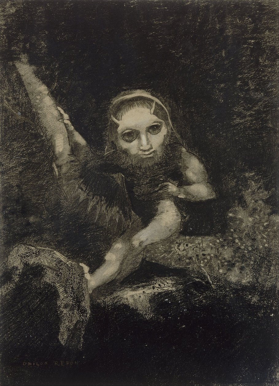 كاليبان بواسطة Odilon Redon