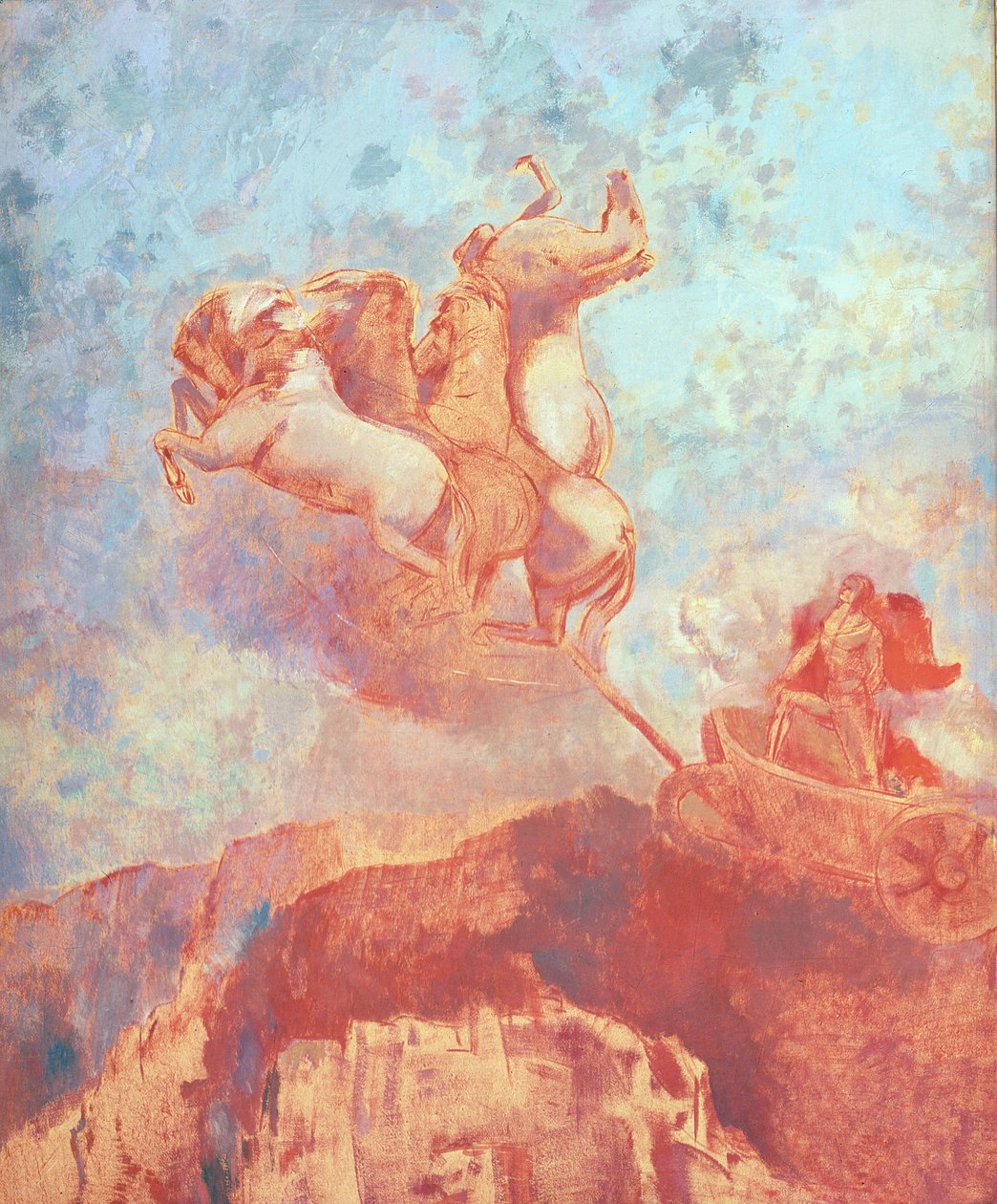 عربة أبولو ، c.1908 بواسطة Odilon Redon