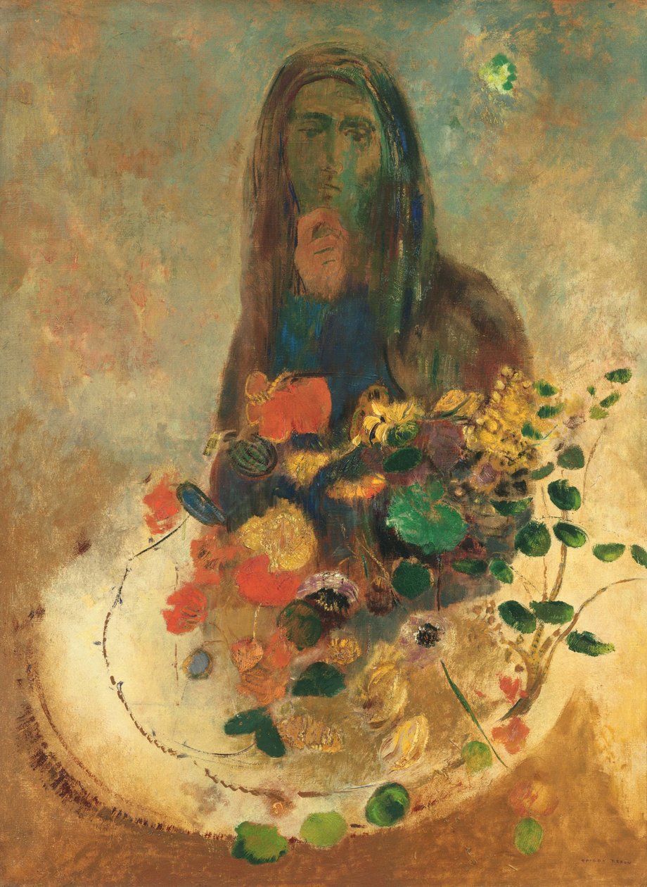 الغموض بواسطة Odilon Redon