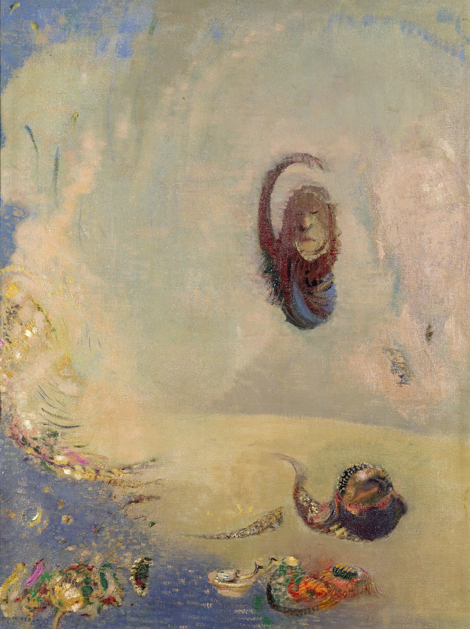Oannes ، c.1910 بواسطة Odilon Redon