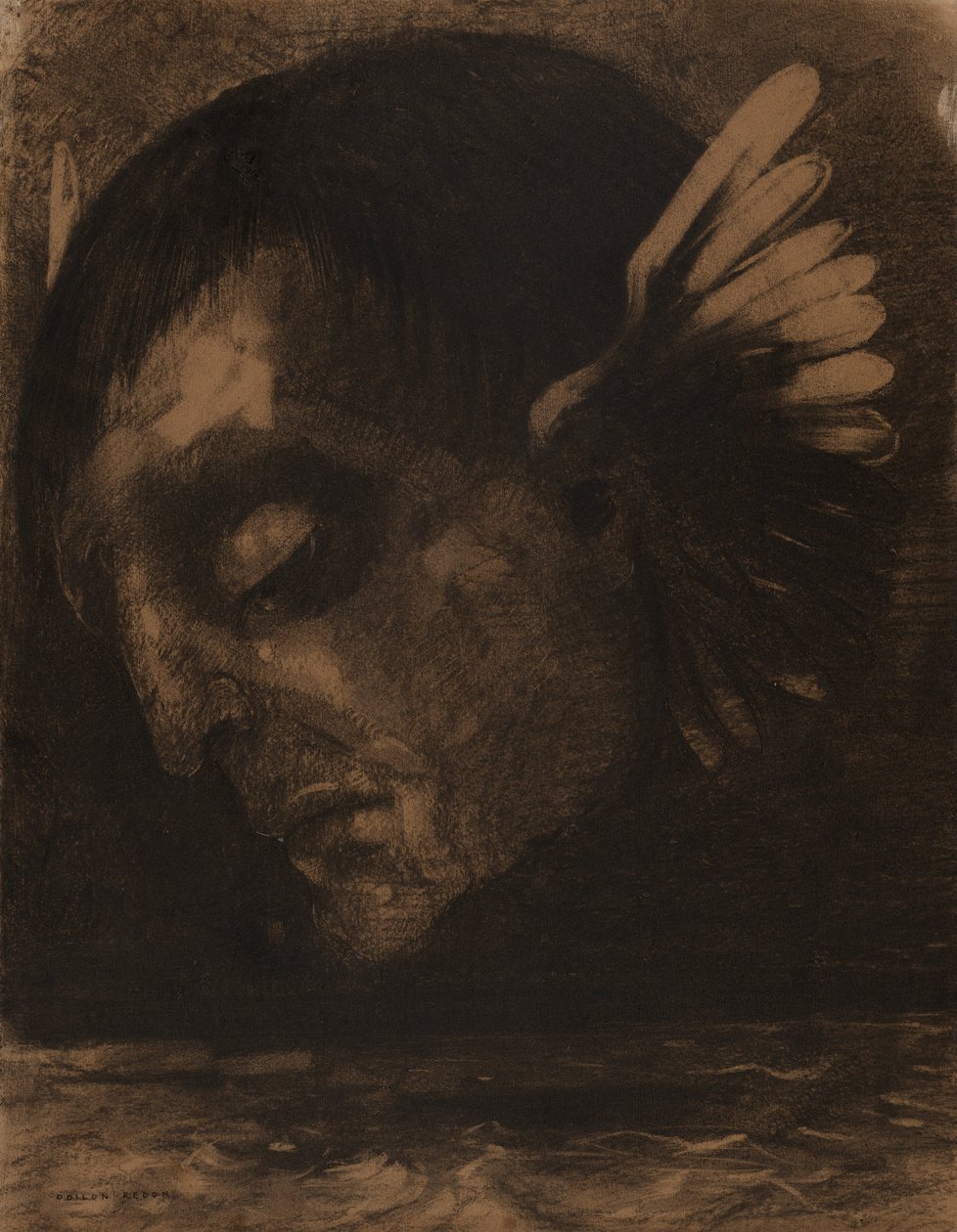 دموع بواسطة Odilon Redon