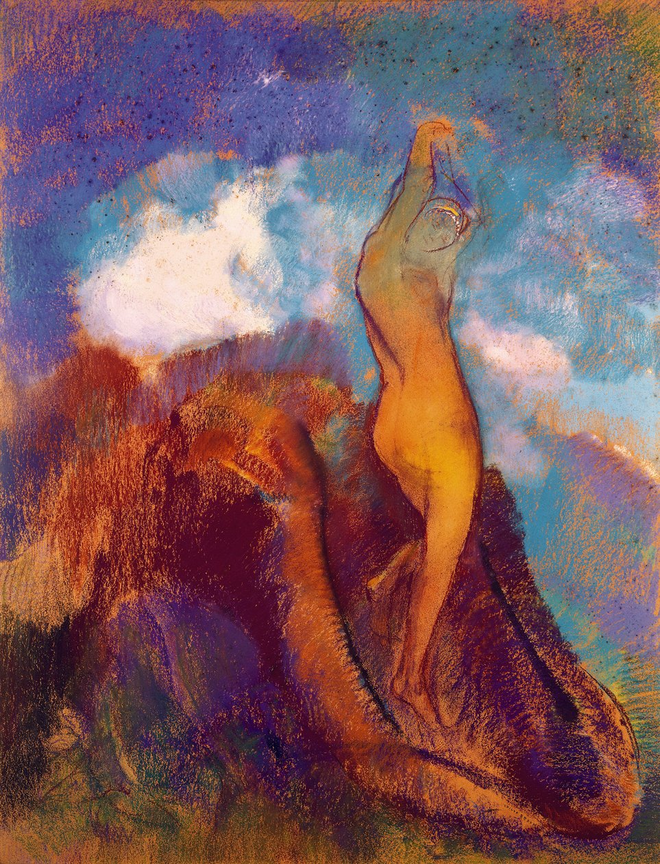 ولادة فينوس ، 1912 (باستيل على ورق) بواسطة Odilon Redon