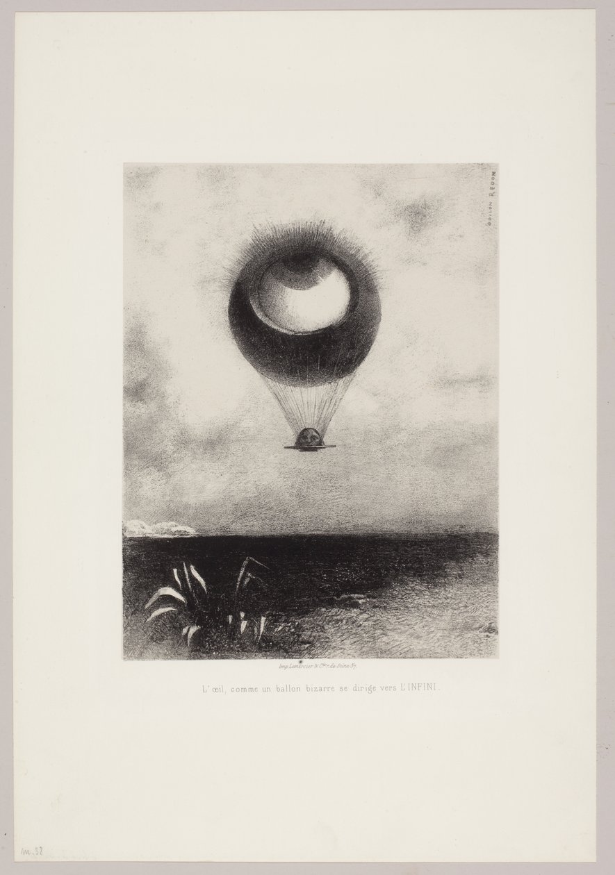 إدغار بو بواسطة Odilon Redon
