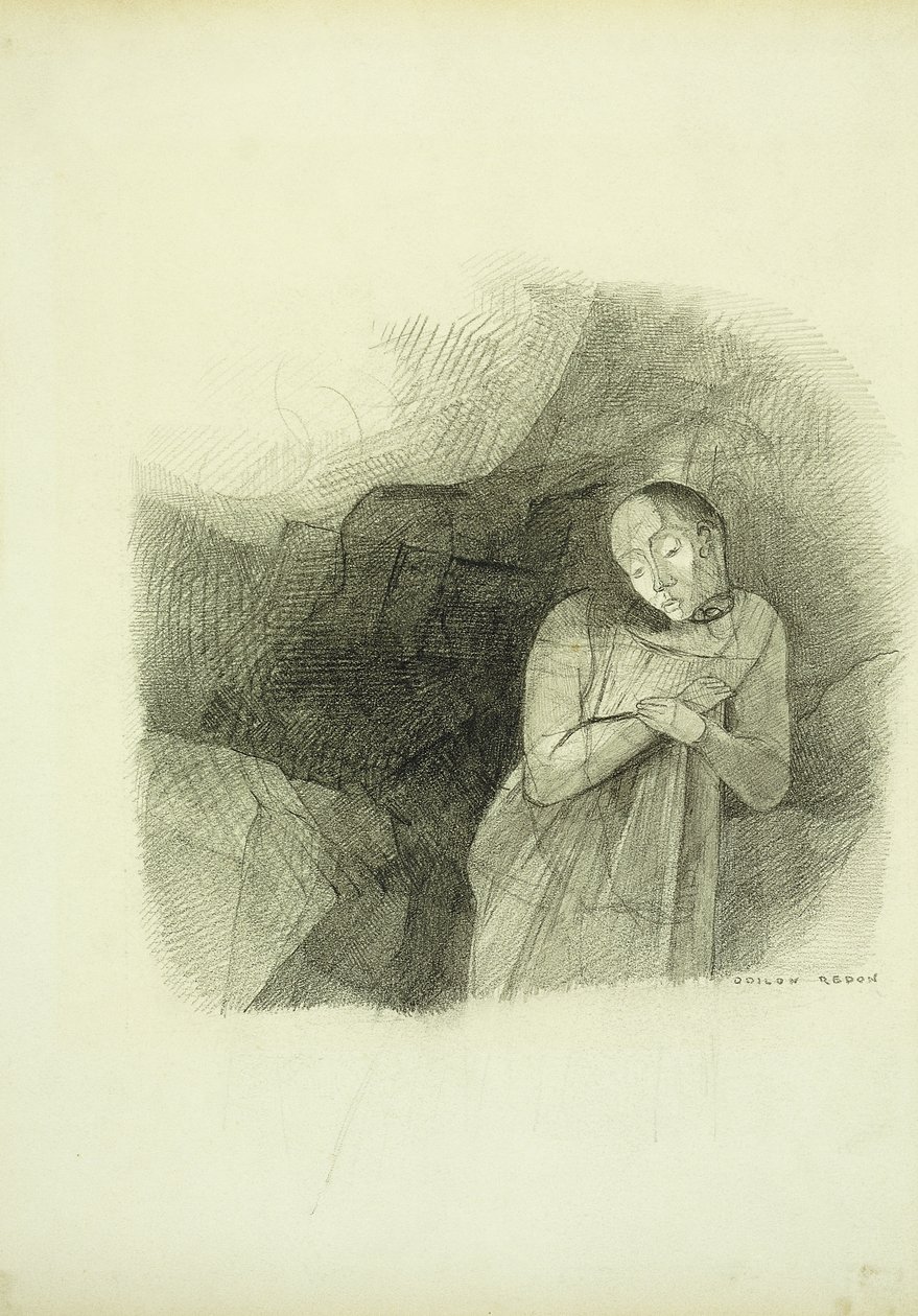 الظهور ، ١٨٧٠-١٨٧٥ بواسطة Odilon Redon