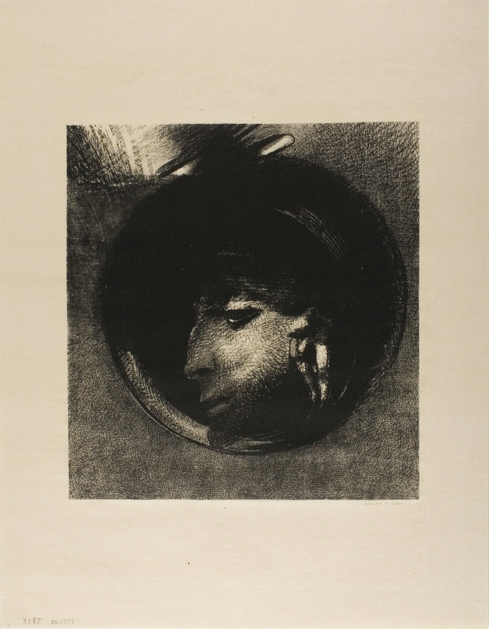 خلية سمعية بواسطة Odilon Redon