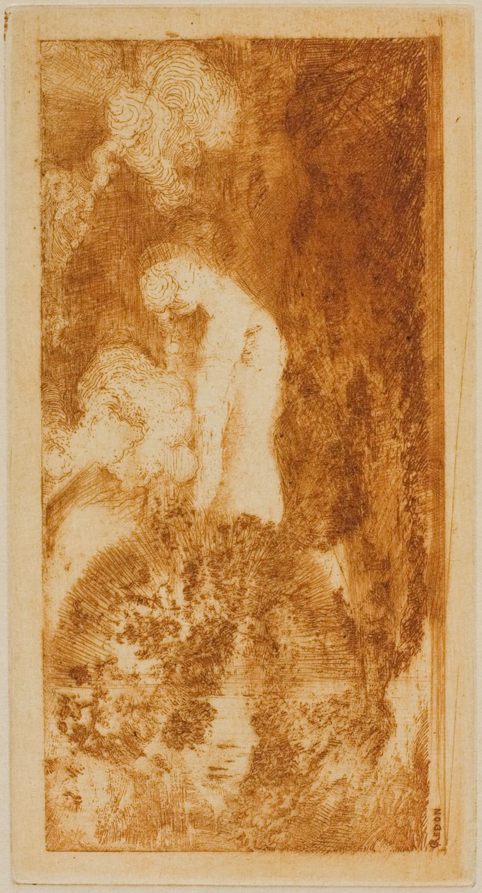 مغتسل بواسطة Odilon Redon