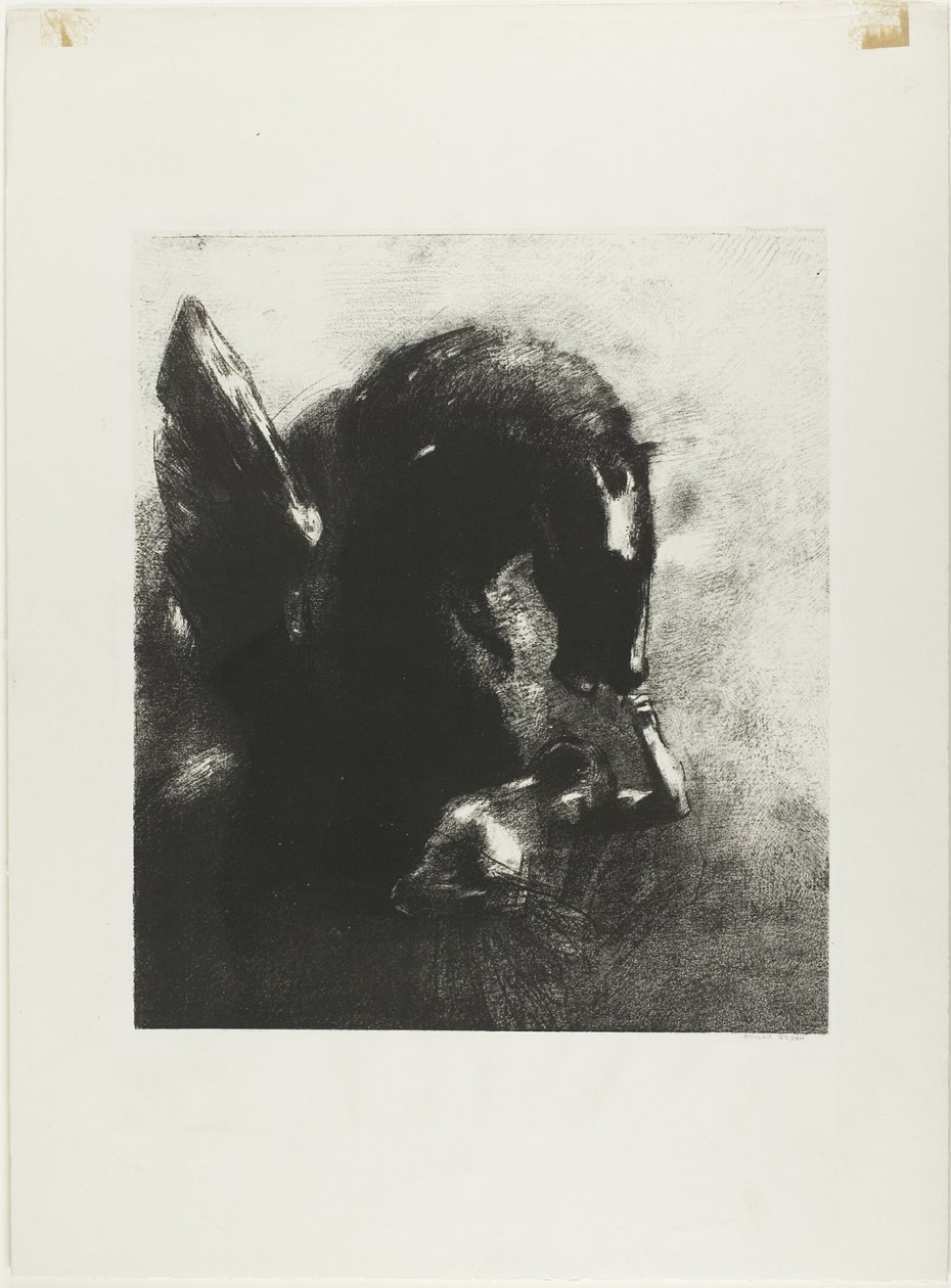 أسير بيغاسوس بواسطة Odilon Redon