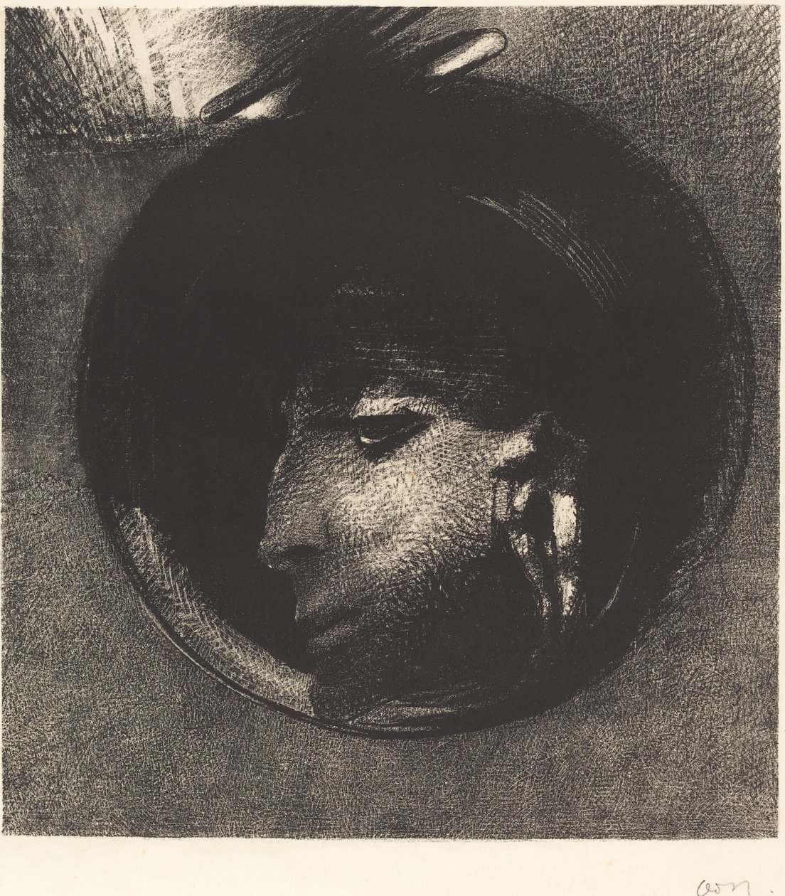 خلية سمعية بواسطة Odilon Redon