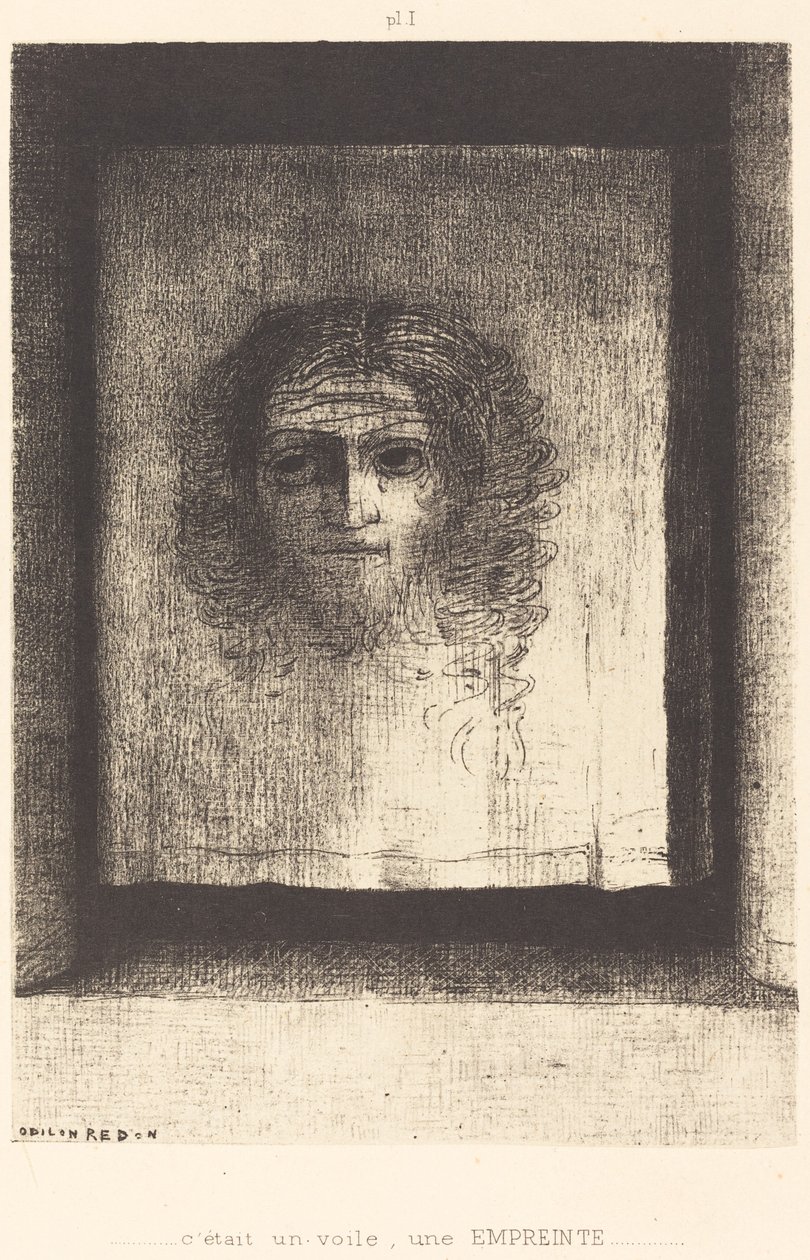 كان حجاب بصمة (كان حجاب بصمة) بواسطة Odilon Redon