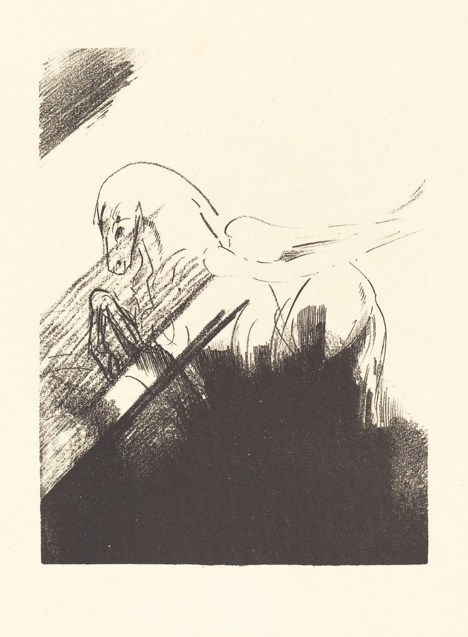 شوفال ايل (حصان مجنح) بواسطة Odilon Redon