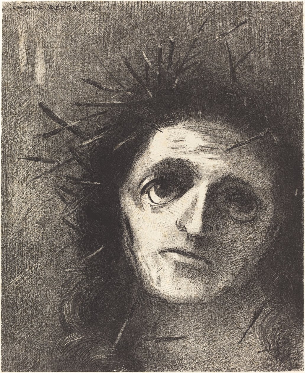 السيد المسيح بواسطة Odilon Redon