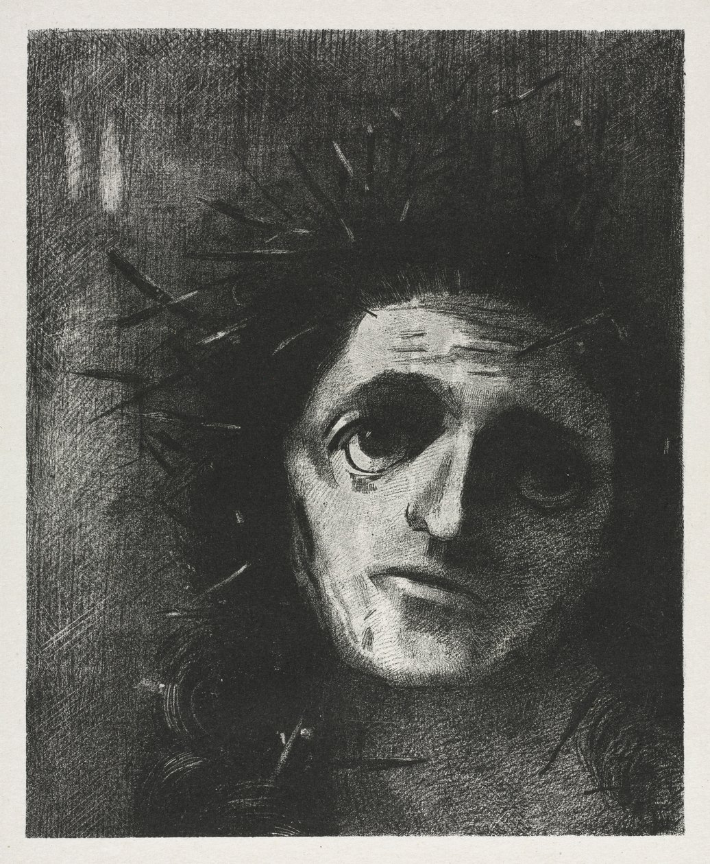 المسيح ، 1887. بواسطة Odilon Redon